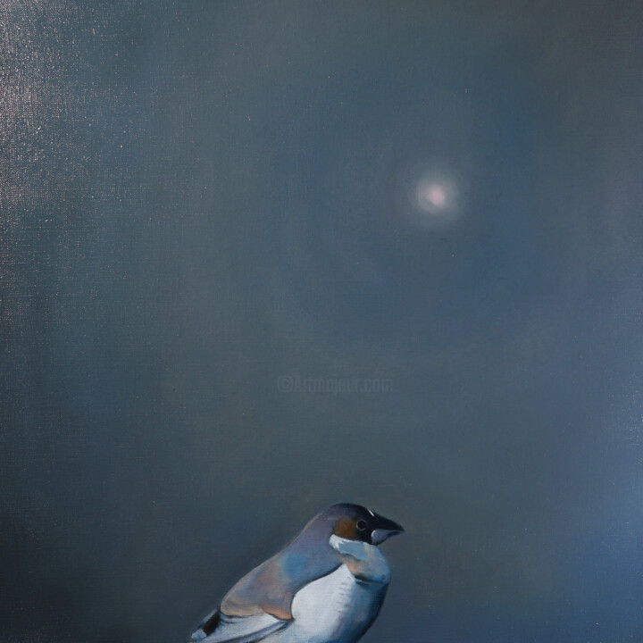 Peinture intitulée "Free bird" par Natalia Nozdrina, Œuvre d'art originale, Huile