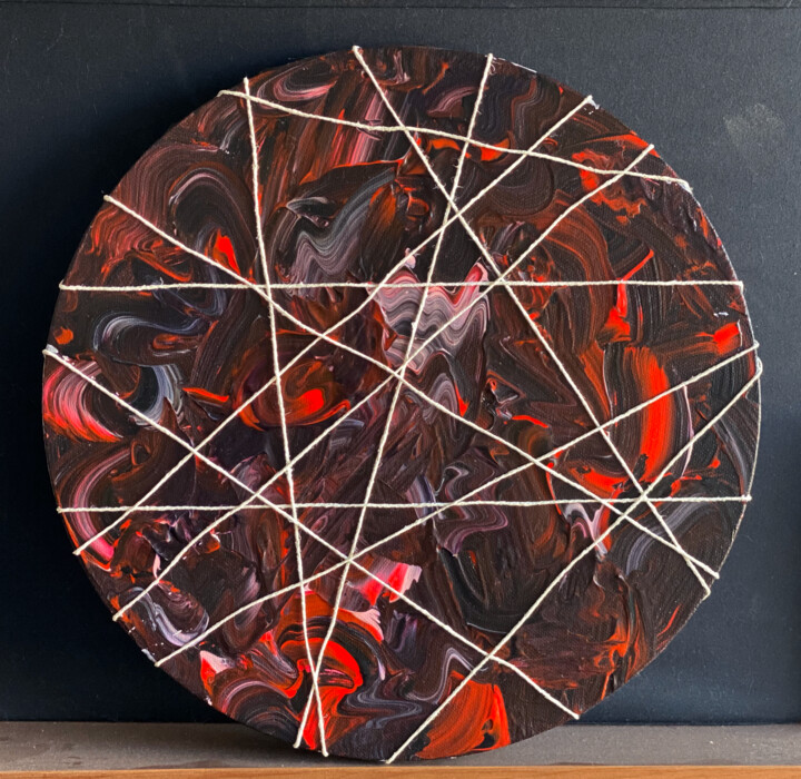 Peinture intitulée "Emotional Bondage" par Noceda, Œuvre d'art originale, Acrylique
