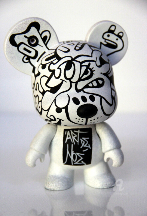 Escultura titulada "Mickey munny" por Art De Noé, Obra de arte original