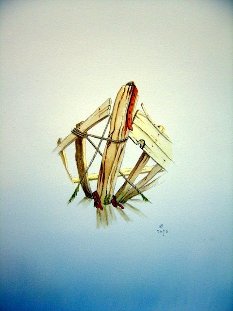 "apparition d'etrave" başlıklı Tablo Noël Barbot tarafından, Orijinal sanat