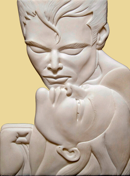 Skulptur,  18,1x13,4 in 