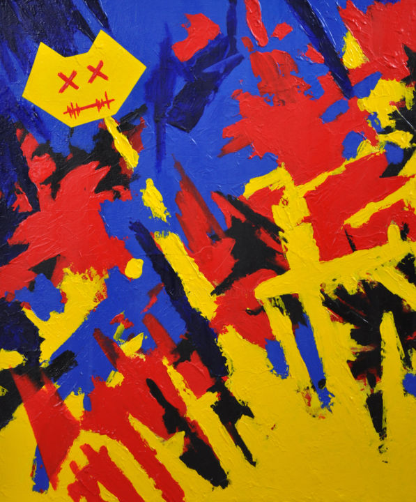 Painting titled "noelleconnell-razor…" by Noelle Connell, Original Art,