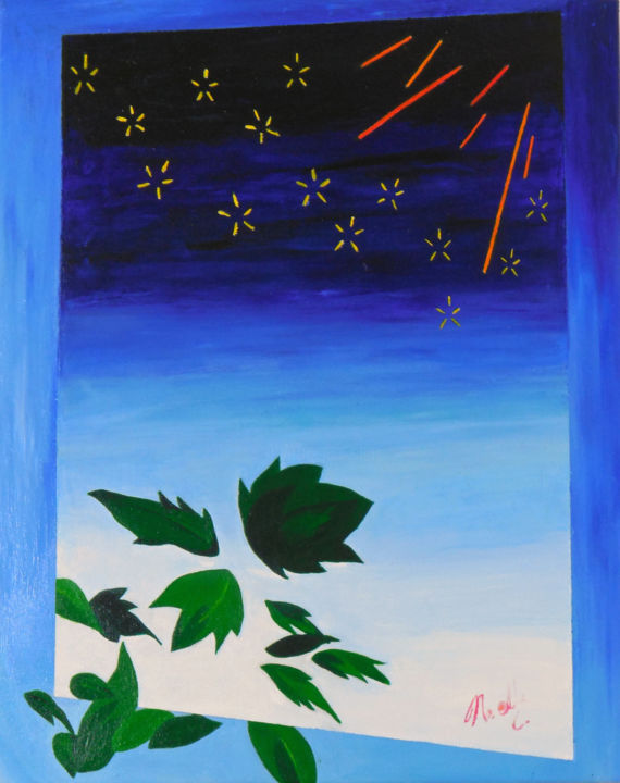 Painting titled "noelleconnell-refle…" by Noelle Connell, Original Art,