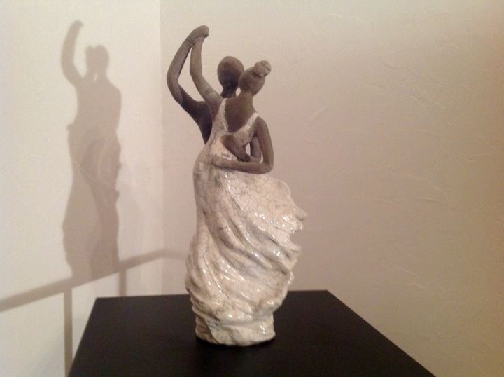 「Tango」というタイトルの彫刻 Noëlle Riousによって, オリジナルのアートワーク
