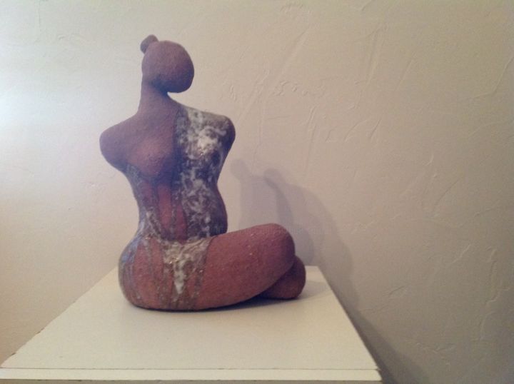 Sculpture intitulée "Rondeur" par Noëlle Rious, Œuvre d'art originale