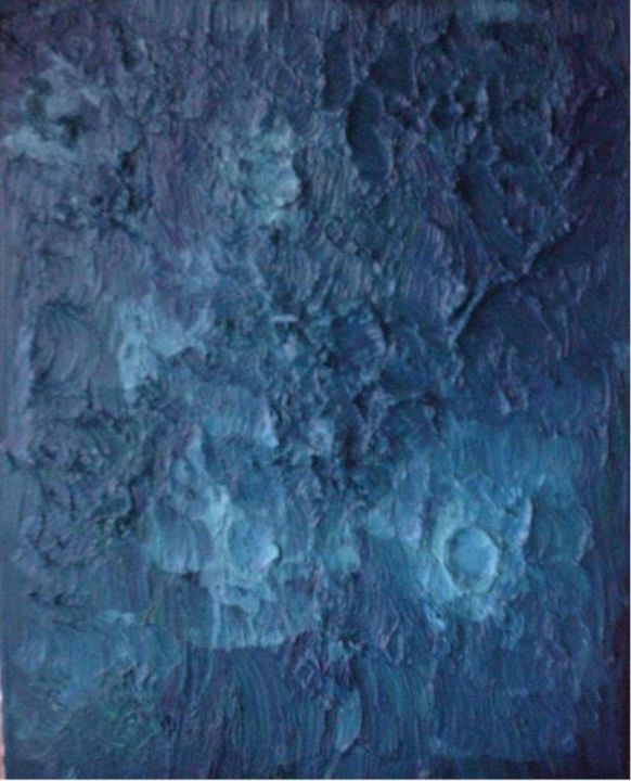 Pittura intitolato "Impact" da Noëlle Harault, Opera d'arte originale, Olio