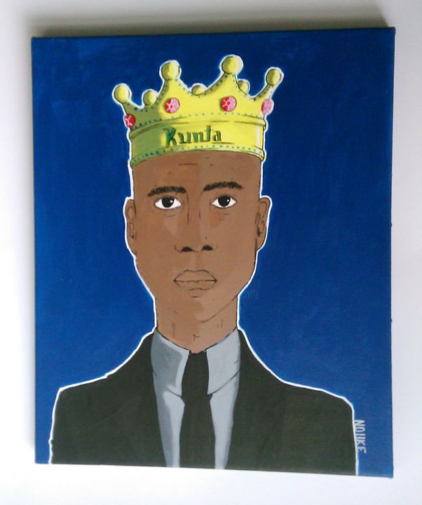Painting titled "ROYALTY" by Noiike, Original Artwork, Acrylic
