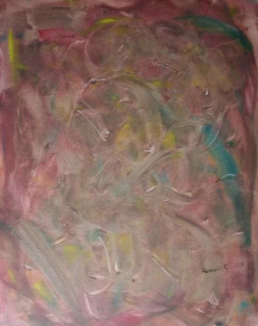 Peinture intitulée "Abstrait 3" par Romain Challe, Œuvre d'art originale