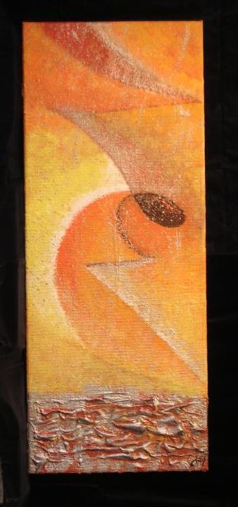 Painting titled "Waiata tapu ( 4noma…" by Christine Berger, Original Artwork