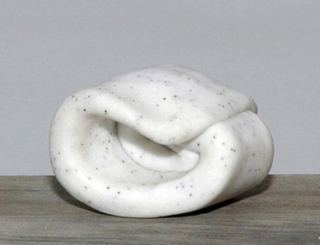 Sculpture titled "Tongue Tied" by Rein Nomm, Original Artwork, Stone