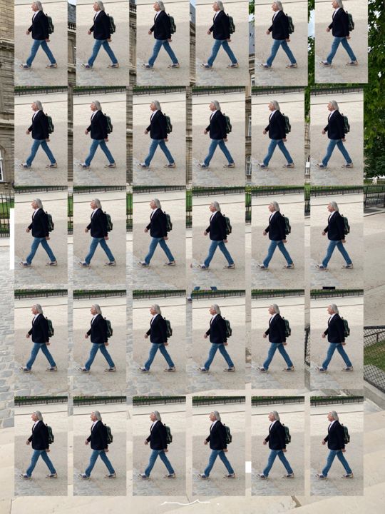 Photography titled "Photographie - LA M…" by Norbert Engel, Original Art, Photo Montage Mounted on Stretcher frame
