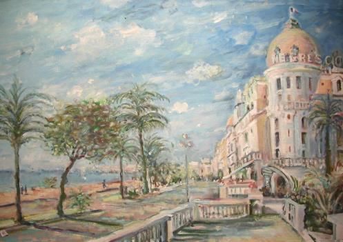 绘画 标题为“La promenade des An…” 由Norbert Delor, 原创艺术品