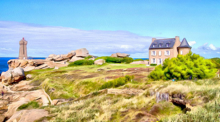 Paysage Breton Digital Arts By Norisknimo Artmajeur