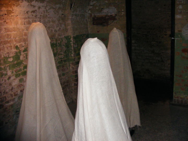 Sculpture titled "in the crypt" by Norman Brown, Original Art,