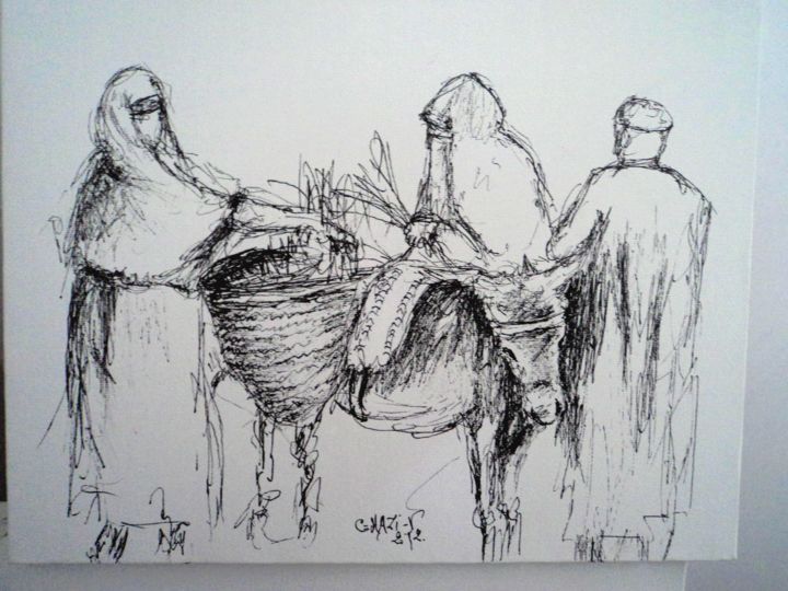 绘画 标题为“dsc09917.jpg” 由Nouredine Ghazi, 原创艺术品