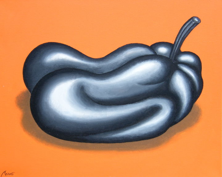 Painting titled "FRUTTI" by Marcelo Novo, Original Artwork, Acrylic