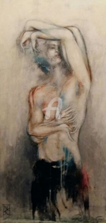 Pintura titulada "Homogénie" por Noyro, Obra de arte original, Acrílico