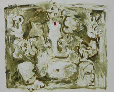 Pittura intitolato "Ganesha" da Ns, Opera d'arte originale