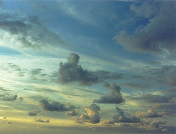 Photographie intitulée "Abenstimmung Föhr" par Nuages, Œuvre d'art originale