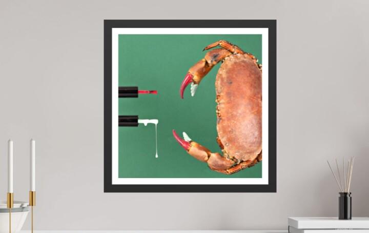 Fotografia intitolato "Crabes" da Nuancesdenuits, Opera d'arte originale, Fotografia digitale