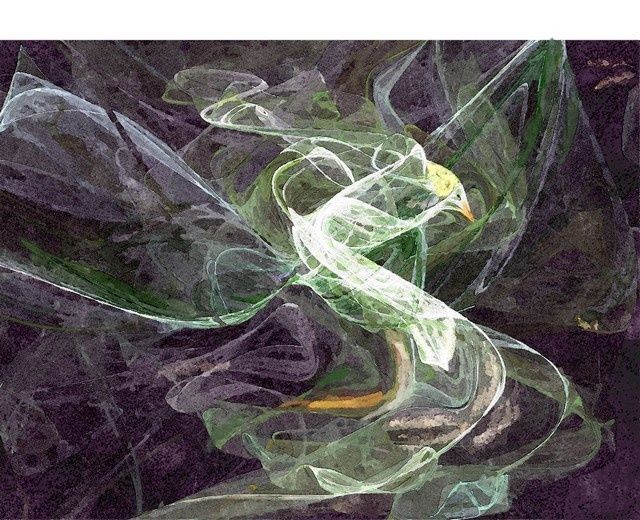 Arte digital titulada "oiseaulyre" por Librecouleur, Obra de arte original