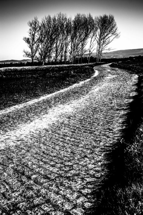 Photography titled "stone road..." by Walkingsea, Original Artwork