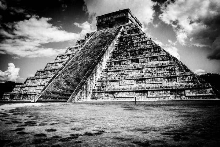 Photography titled "sun pyramid..." by Walkingsea, Original Artwork