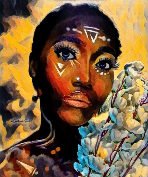 Цифровое искусство под названием "Always hopeful" - Nwachukwu Sopuluchi, Подлинное произведение искусства, Цифровая живопись