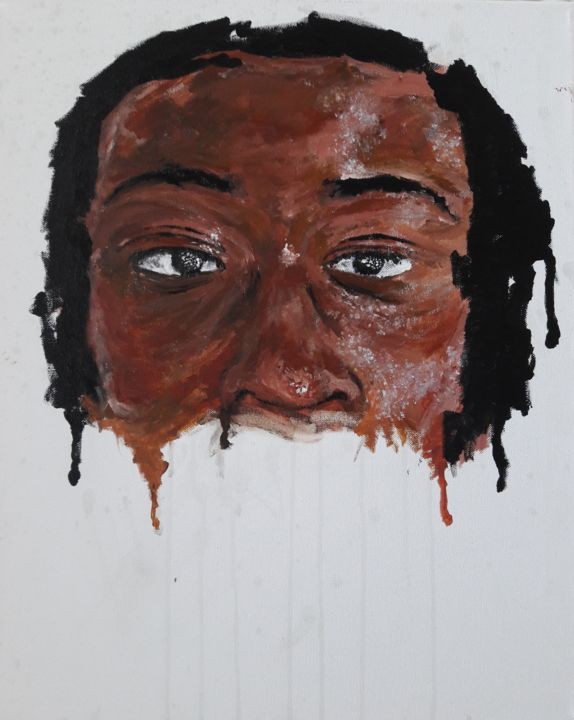 Painting titled "Neill Nwoha" by Nwoha, Original Artwork, Acrylic