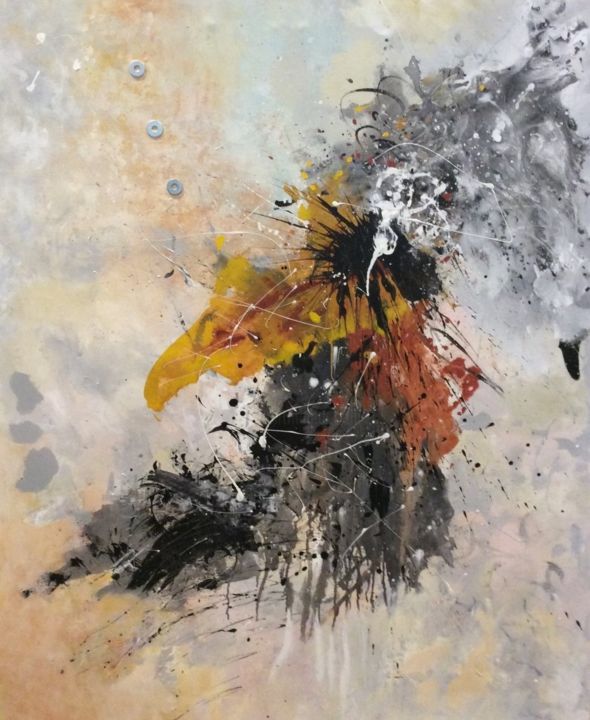 Pintura titulada "Sueño Incontable" por Vicenta Ruiz Obiol, Obra de arte original, Acrílico