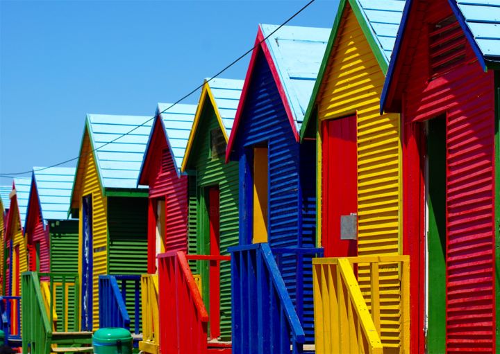 Photographie intitulée "cabanes acidulées" par Anthony Hochet, Œuvre d'art originale