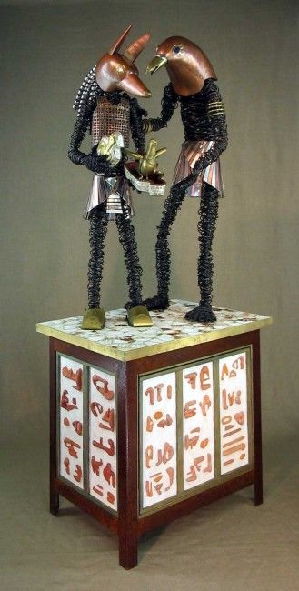 Sculpture intitulée "le reve" par Jacques Menu, Œuvre d'art originale