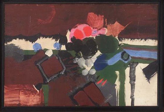 Pintura titulada "Sin Titulo" por Obregon, Obra de arte original, Oleo