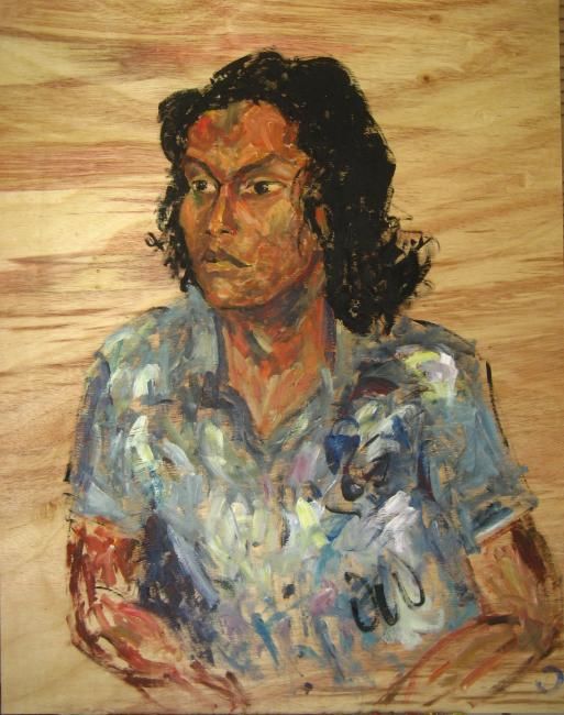 Картина под названием "Ricardo" - Ocell, Подлинное произведение искусства