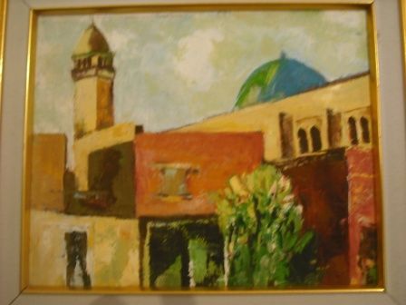 「La Mosque des Moudj…」というタイトルの絵画 Odadによって, オリジナルのアートワーク