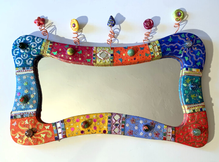 제목이 "miroir mosaïque joy…"인 디자인 Odile Maffone로, 원작, 부속품