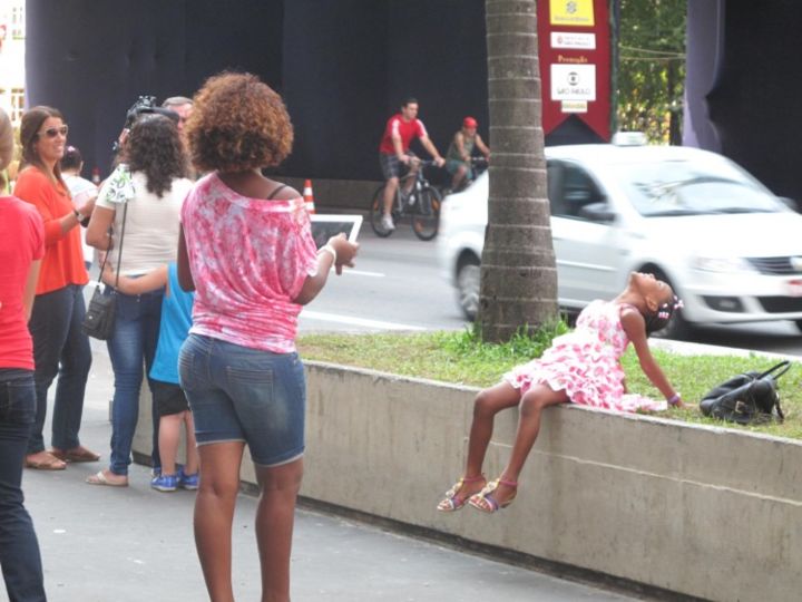 Photographie intitulée "Telle mère telle fi…" par Odile, Œuvre d'art originale