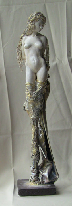 Sculpture intitulée "Femme" par Odossika, Œuvre d'art originale, Techniques mixtes