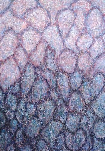 Painting titled "b.jpg" by Mikala Lykke, Original Art, Oil