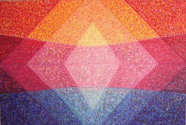 Painting titled "b.jpg" by Mikala Lykke, Original Art,