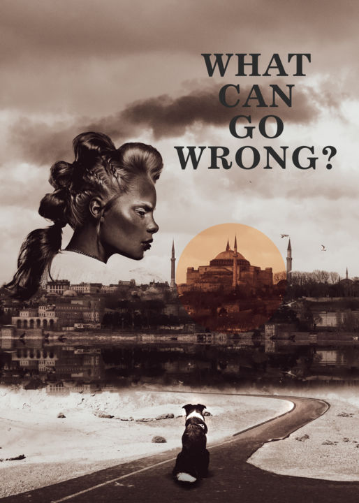 Digital Arts titled "What Can Go Wrong?" by Oğuz Kaan Boğa, Original Artwork, Photo Montage