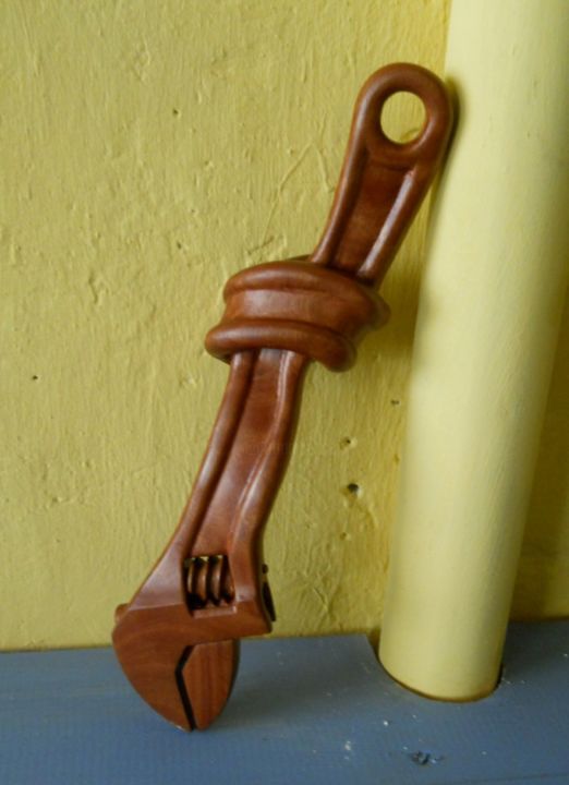 Ремесла под названием "Knotted Wrench" - Ohad Milner, Подлинное произведение искусства