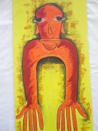 Malarstwo zatytułowany „Next millenium man…” autorstwa Don ( Rahul Ojha), Oryginalna praca