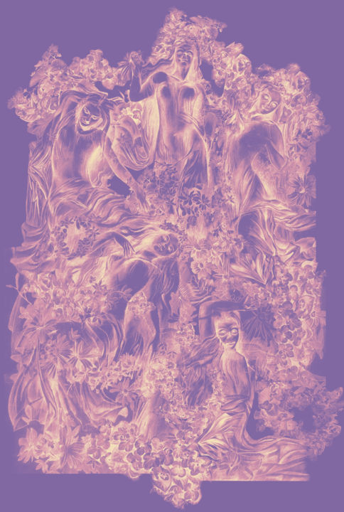 Digital Arts titled "Ивана Купала_11" by Oksana Prudnikova, Original Art, Digital Photography