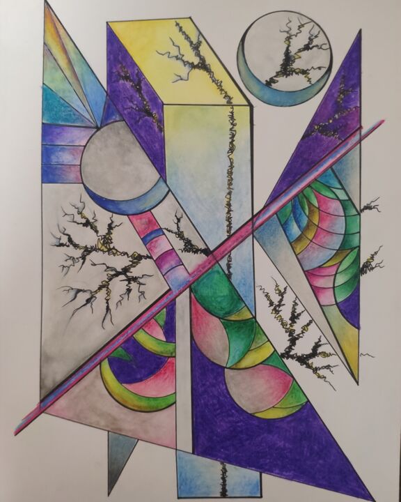 图画 标题为“Tree” 由Olga Emelianova, 原创艺术品, 铅笔