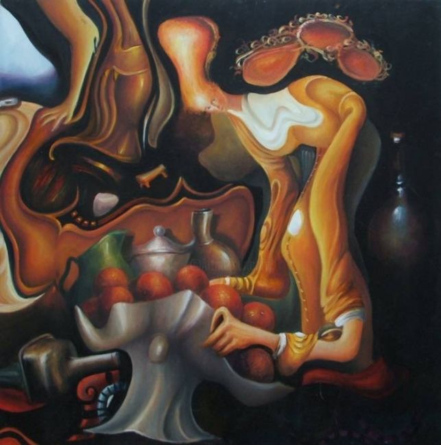Painting titled "MALBORK" by Eduardo Olaverri, Original Artwork