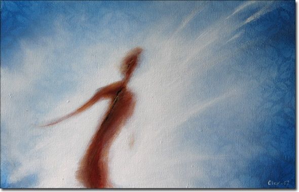 Картина под названием "...And we disapear" - Olav Lunde, Подлинное произведение искусства