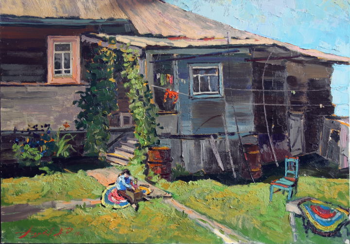 Malerei mit dem Titel "2015-50-70.jpg" von Akadii Poliakov, Original-Kunstwerk, Öl