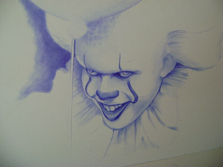 Bad Clowns Pennywise, Dibujo por Oleg Kozelskiy | Artmajeur