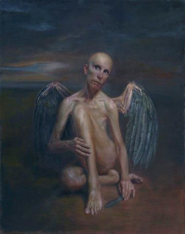 Malarstwo zatytułowany „Angel” autorstwa Oleg Radvan, Oryginalna praca, Inny